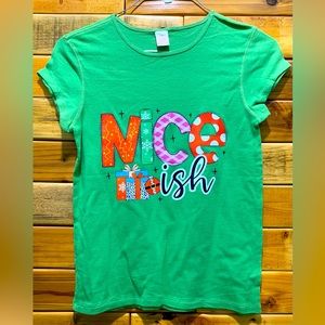 Ladies medium Christmas T-shirt. Niceish.